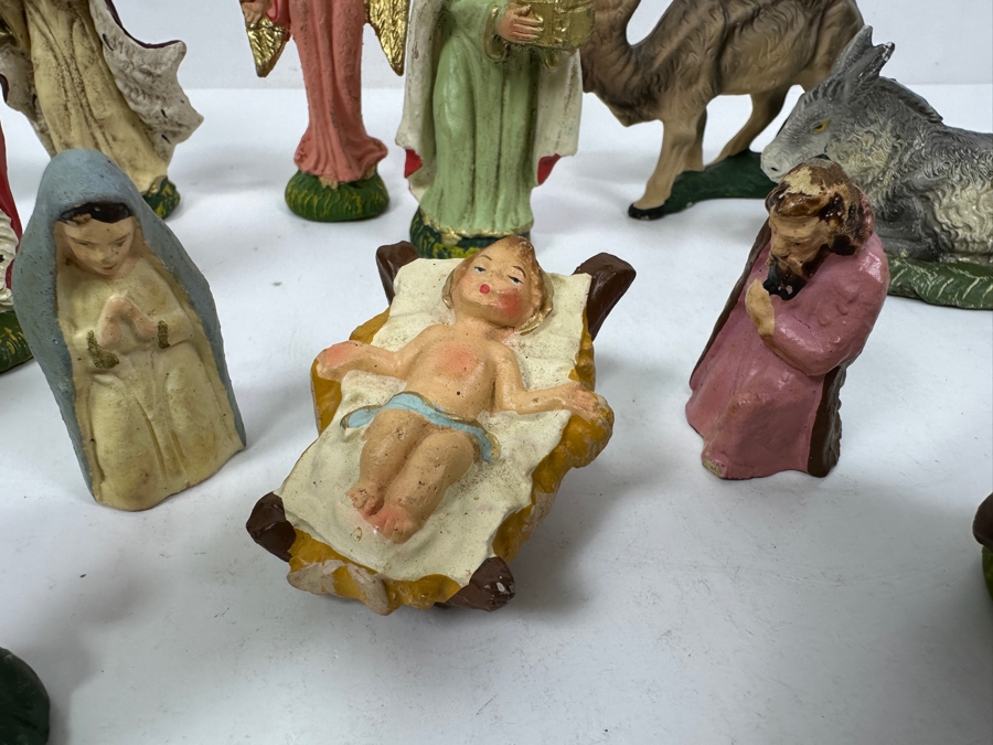 Vintage Nativity Set Pieces From Italy And Japan [Photo 2]