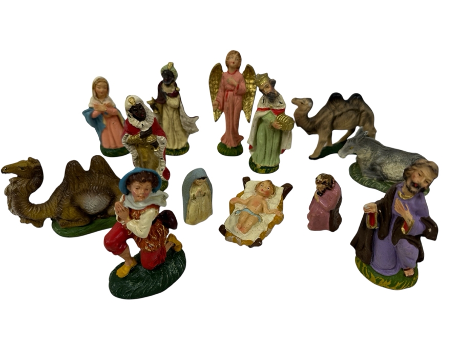 Vintage Nativity Set Pieces From Italy And Japan