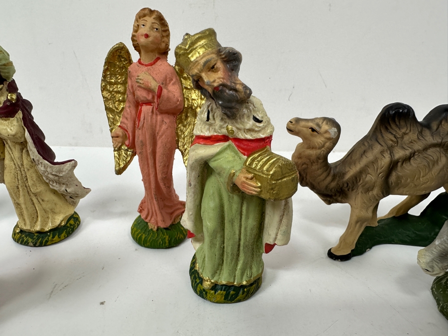 Vintage Nativity Set Pieces From Italy And Japan [Photo 8]