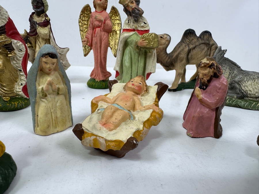 Vintage Nativity Set Pieces From Italy And Japan [Photo 3]