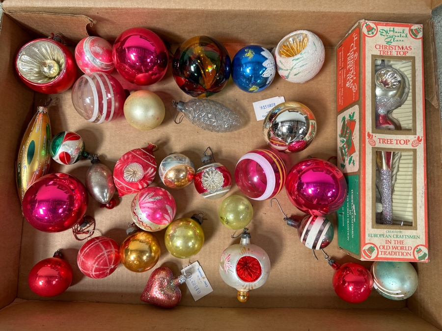 Vintage Glass Christmas Ornaments [Photo 2]