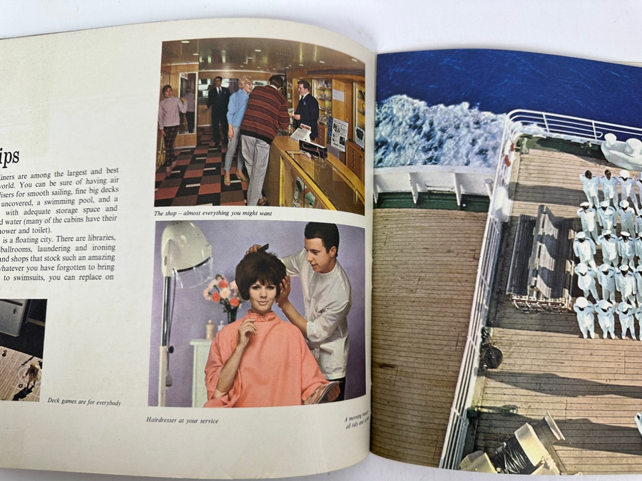 Vintage 1965 P&O Orient Lines Cruise Ship Brochure Sailings From England [Photo 6]