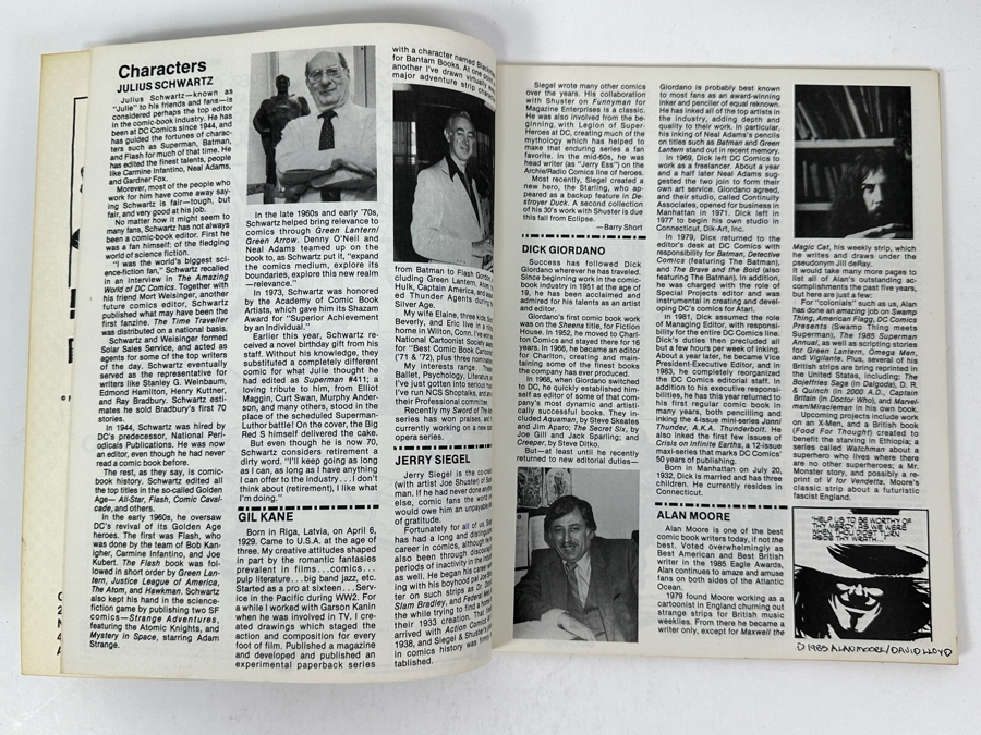 Vintage 1985 San Diego Comic-Con Program [Photo 6]