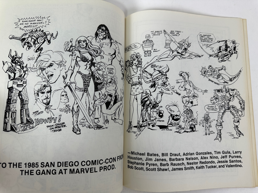 Vintage 1985 San Diego Comic-Con Program [Photo 15]