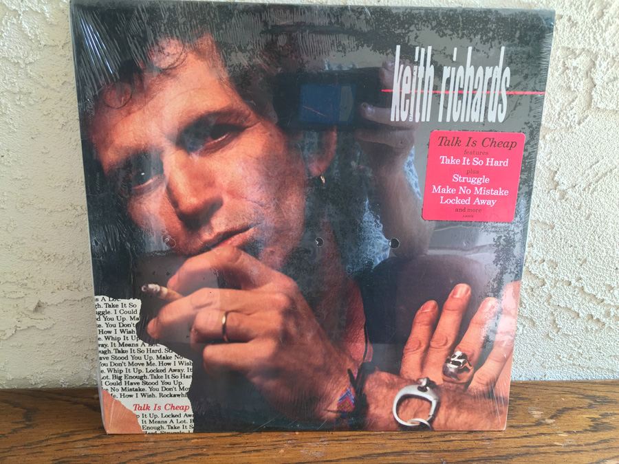 Keith Richards ‎- Talk Is Cheap - Virgin ‎- 7 90973-1 - SEALED