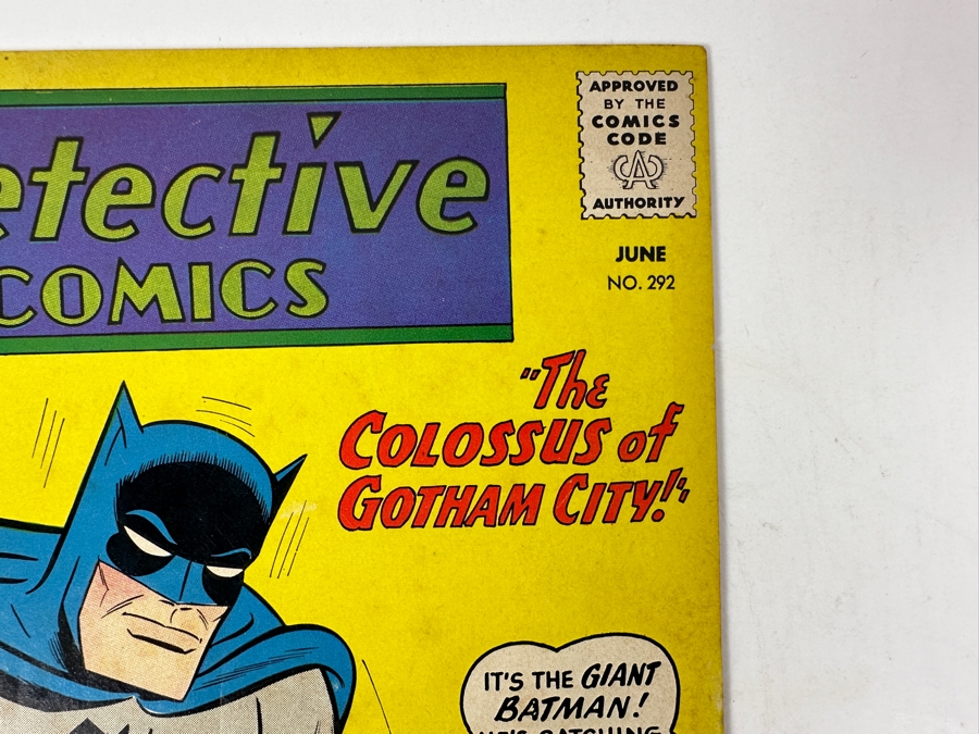 Vintage 1961 DC Comics Detective Comics #292 Batman [Photo 2]
