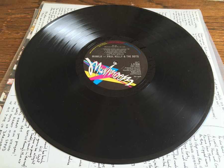 Paul Kelly And The Dots ‎- Manila - Mushroom ‎- L 37636 [Photo 6]