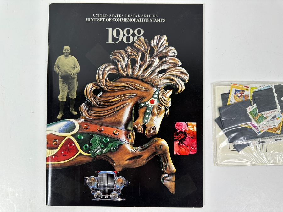 1988 United States Postal Service Mint Set Of Commemorative Stamps [Photo 2]