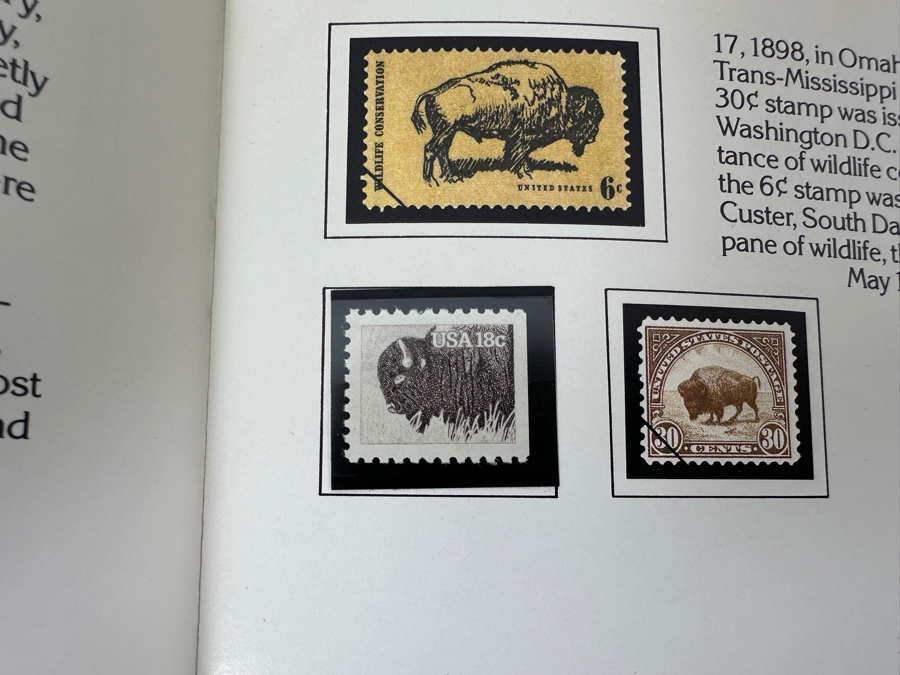 1982 United States Postal Service Mint Set Of Commemorative Stamps American Wildlife [Photo 7]