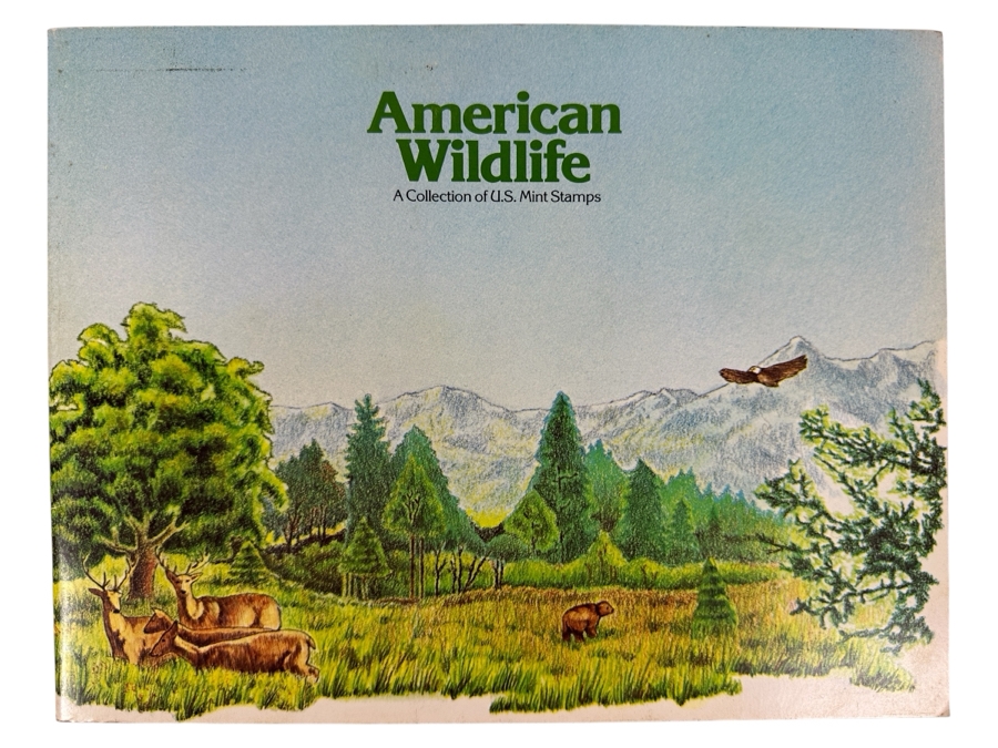 1982 United States Postal Service Mint Set Of Commemorative Stamps American Wildlife