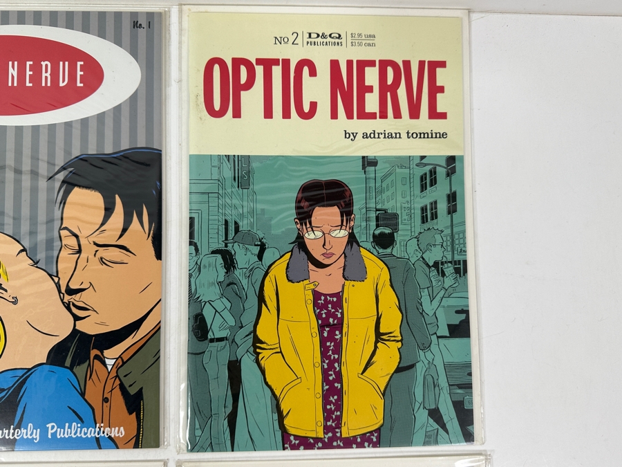 Optic Nerve Comic Books No. 1, 2, 3 & 4 [Photo 3]