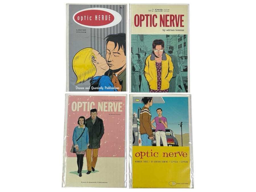 Optic Nerve Comic Books No. 1, 2, 3 & 4