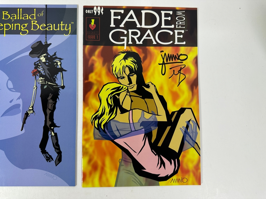 (3) Signed Comic Books: The Ballad Of Sleeping Beauty No. 1 & 2 And Fade From Grace No. 1 [Photo 6]