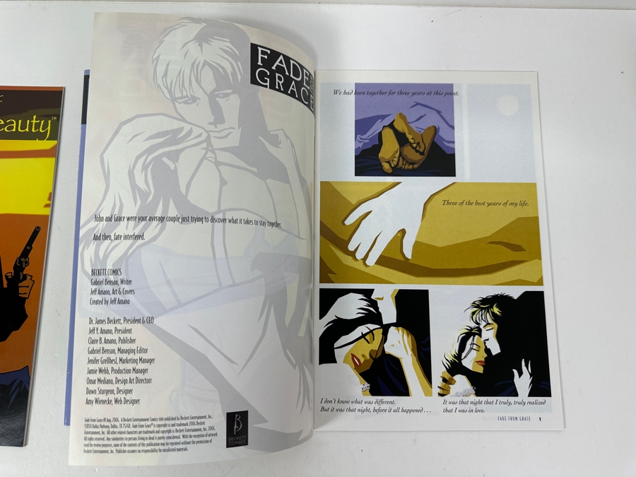 (3) Signed Comic Books: The Ballad Of Sleeping Beauty No. 1 & 2 And Fade From Grace No. 1 [Photo 10]