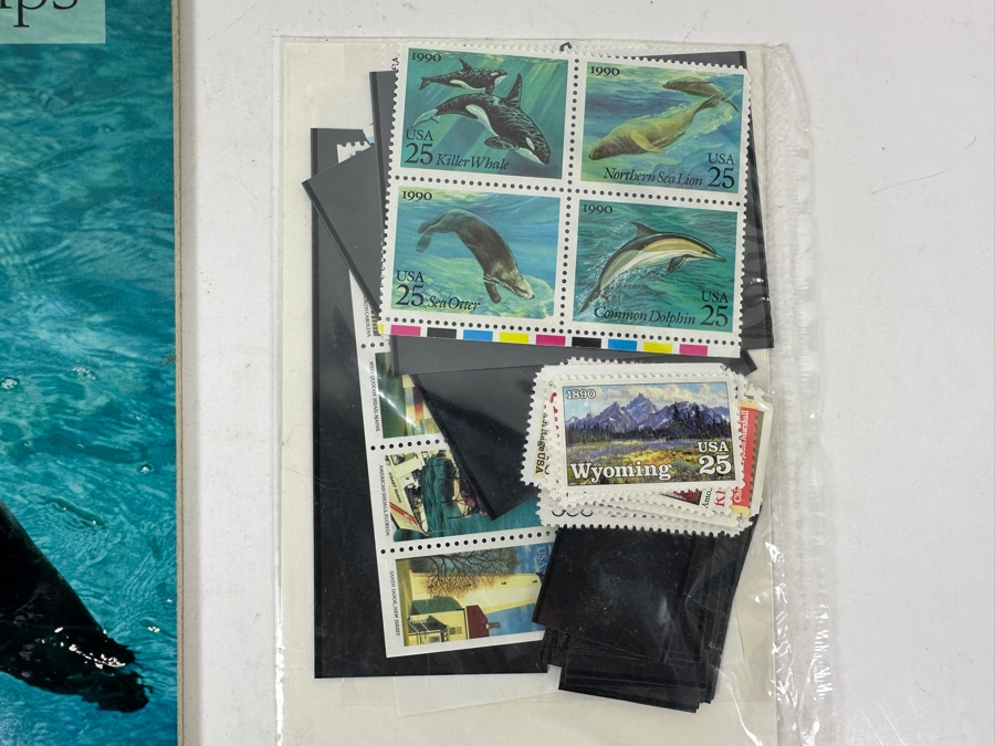 1990 United States Postal Service Mint Set Of Commemorative Stamps [Photo 2]