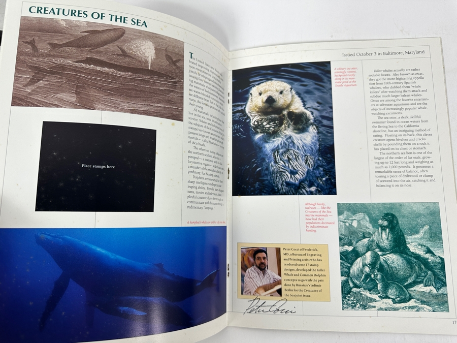 1990 United States Postal Service Mint Set Of Commemorative Stamps [Photo 5]