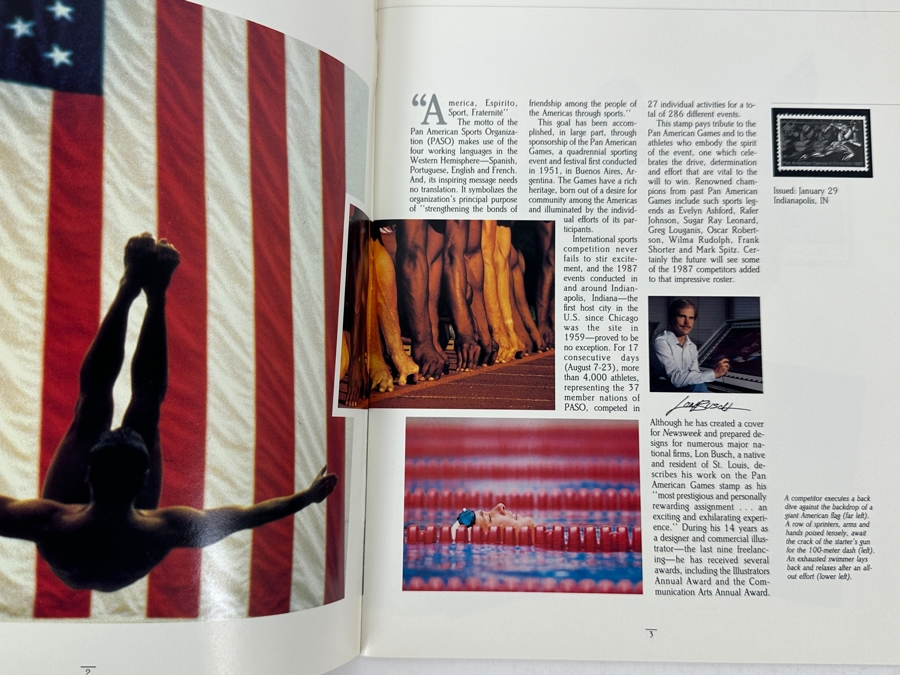 1987 United States Postal Service Mint Set Of Commemorative Stamps [Photo 7]