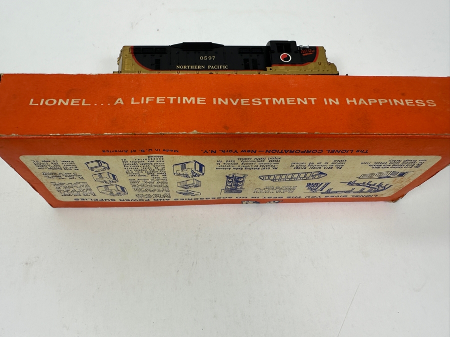Lionel HO Train Northern Pacific 0597 With Original Box [Photo 9]
