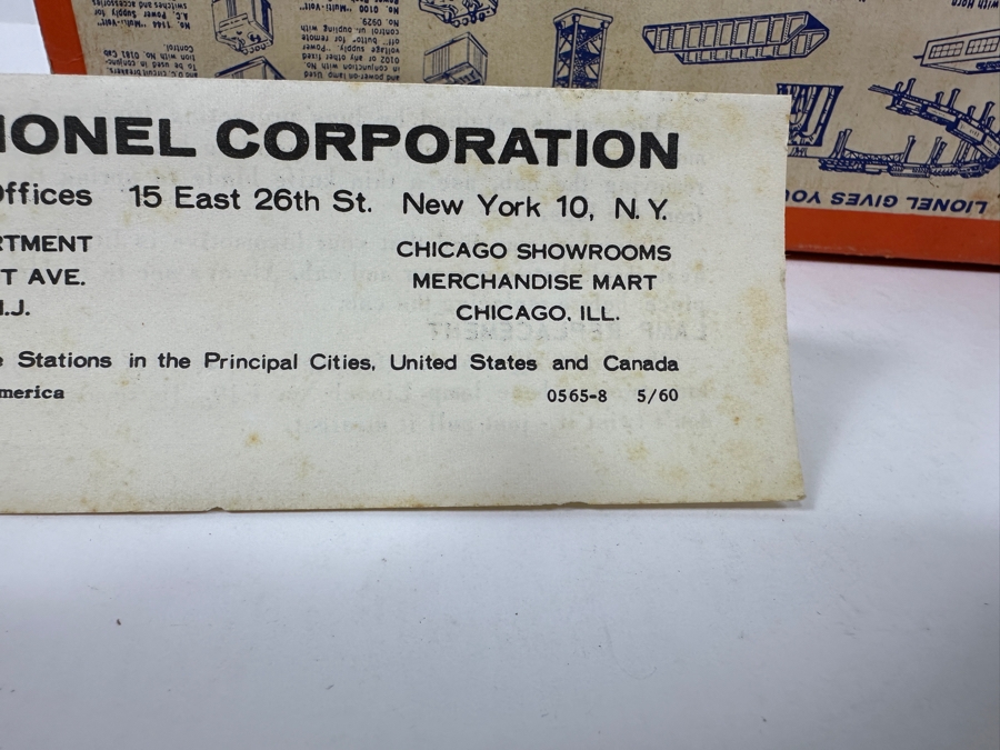 Lionel HO Train Northern Pacific 0597 With Original Box [Photo 10]