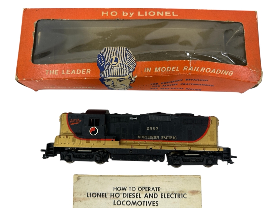 Lionel HO Train Northern Pacific 0597 With Original Box