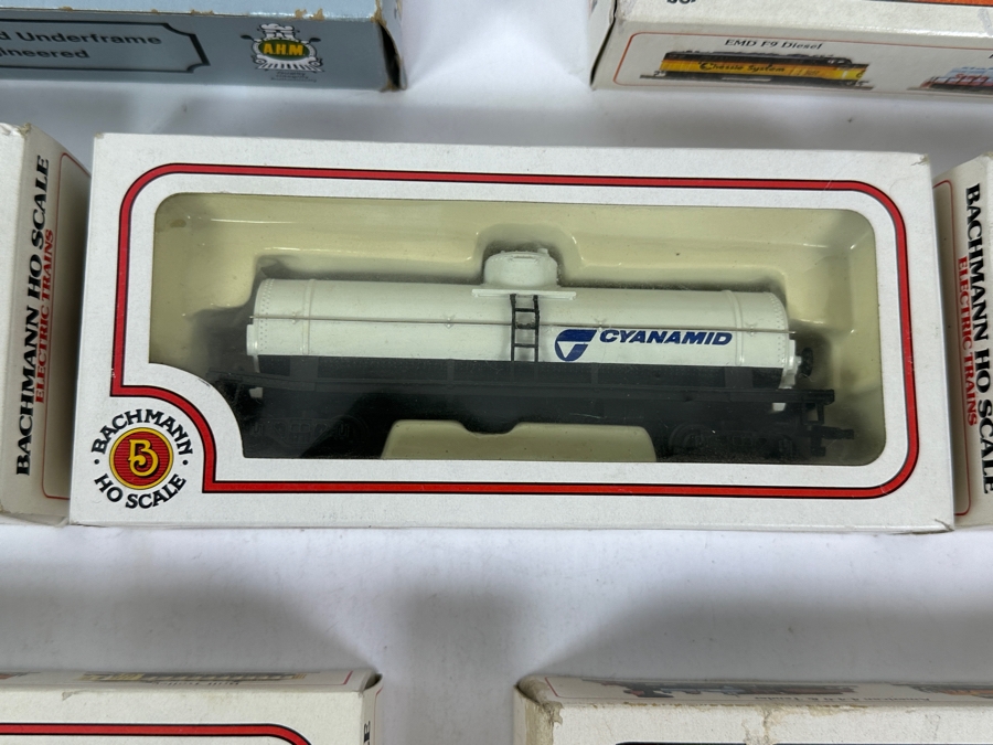 (6) Bachmann Ho Scale Trains With Original Boxes And (1) A. H. M. Ho Scale Train [Photo 5]