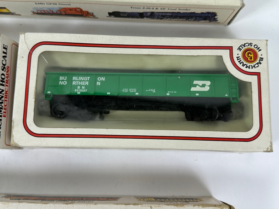 (6) Bachmann Ho Scale Trains With Original Boxes And (1) A. H. M. Ho Scale Train [Photo 6]