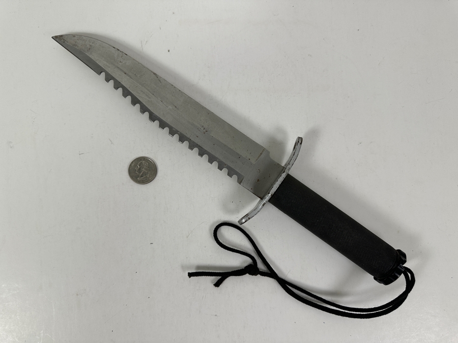 Stainless Steel Rambo Tactical Knife 9” Blade 13” Overall Length [Photo 3]