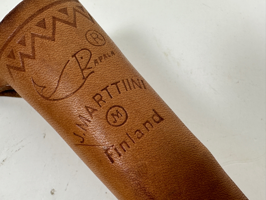 J. Marttiini Finland Rapala Fishing Knife With Leather Sheath 6' Blade [Photo 3]