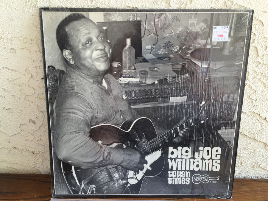 Big Joe Williams ‎- Tough Times - Arhoolie Records ‎- F1002