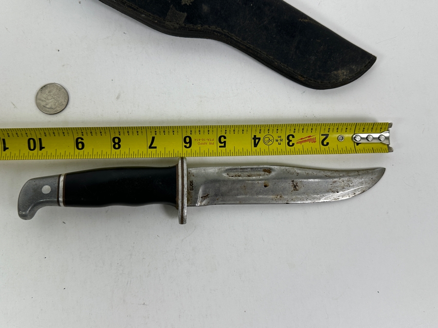 Buck 119 Special Hunting Knife With Leather Sheath 6” Blade [Photo 7]
