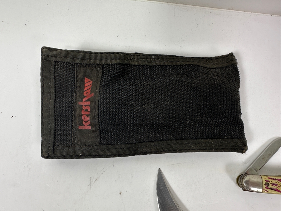 Vintage US Military Camillus Multi-Tool Knife, Kershaw Black Colt Pocket Knife & 3 Blade Sharp Pocket Knife [Photo 7]