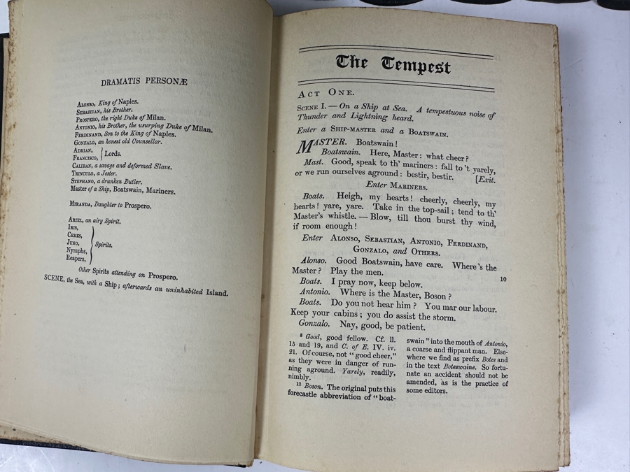 Antique 1924 Volumes 1-12 Of The New Grant White Shakespeare Hardcover Books Charles Scribner’s Sons New York [Photo 14]
