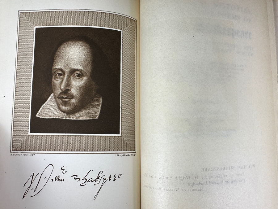 Antique 1924 Volumes 1-12 Of The New Grant White Shakespeare Hardcover Books Charles Scribner’s Sons New York [Photo 15]