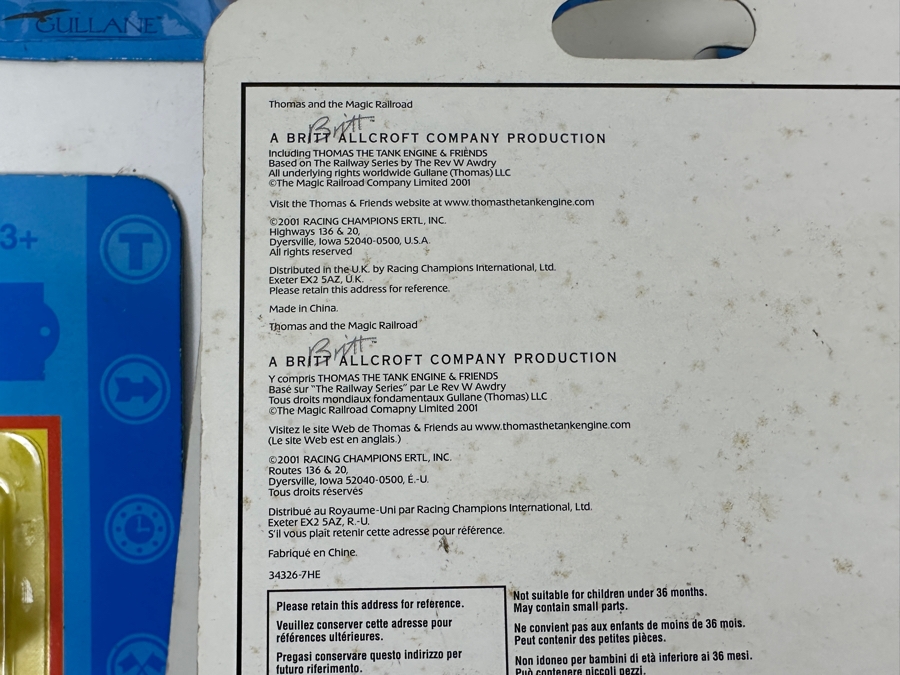 Collection Of Eleven ERTL Thomas & Friends Die-Cast Trains New In Blister Packs [Photo 14]