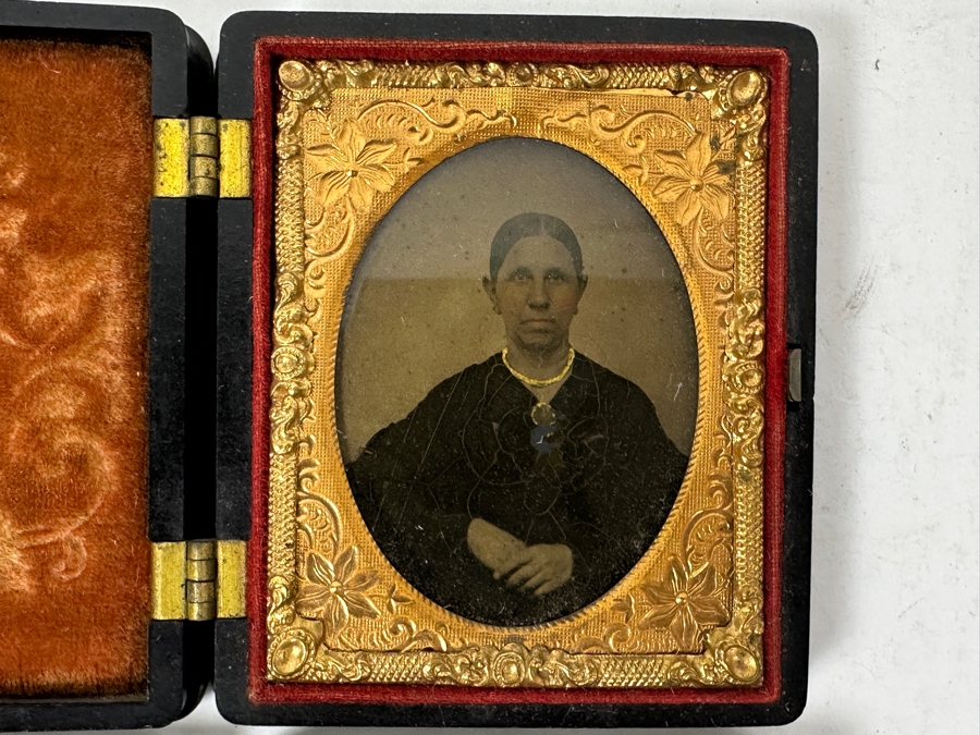 Pair Of Antique Cased Daguerreotype Photographs [Photo 5]