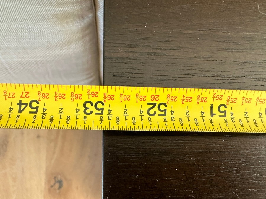 Restoration Hardware Corner Console Sofa 3-Level Table With Shelves - Can Be Separated 53W X 13.5D X 23H And 39W X 13.5D X 23H [Photo 5]