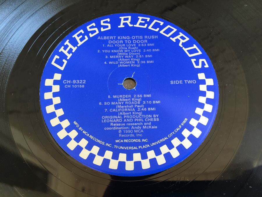 Albert King / Otis Rush ‎- Door To Door - Chess ‎- CHD 9322 [Photo 6]