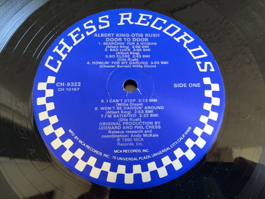 Albert King / Otis Rush ‎- Door To Door - Chess ‎- CHD 9322 [Photo 4]