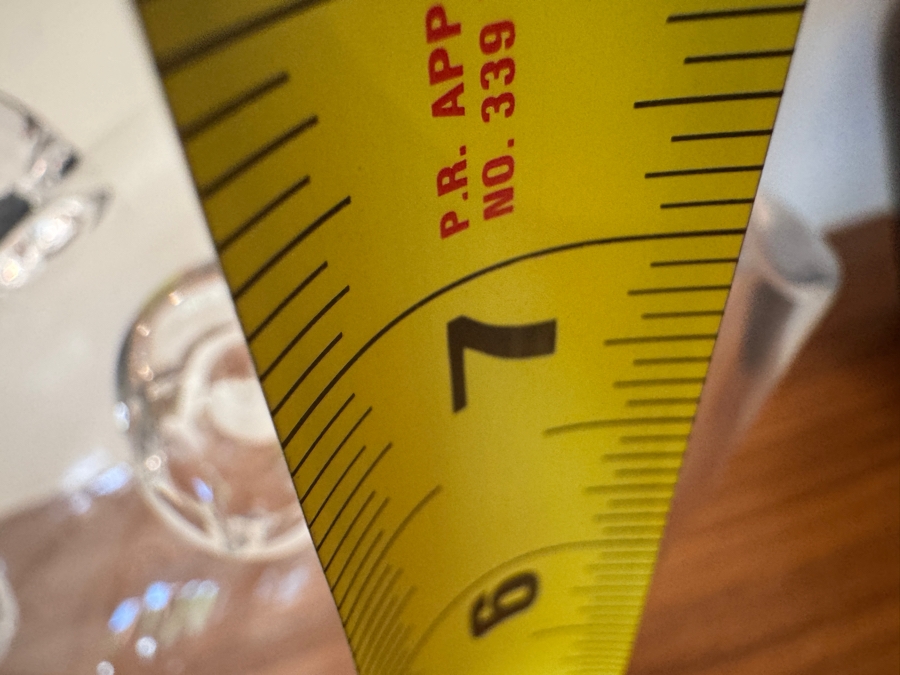 Just Added - Pair of Clear Glass Open Mouth Fish Vases 14'W x 9'H and 10'W x 7' H  [Photo 6]