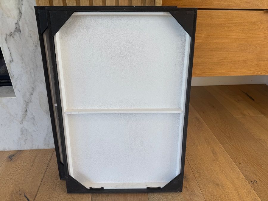 Just Added - Pair of Decorative Modern Geometric Prints Each 16.5'W x 24'H [Photo 4]