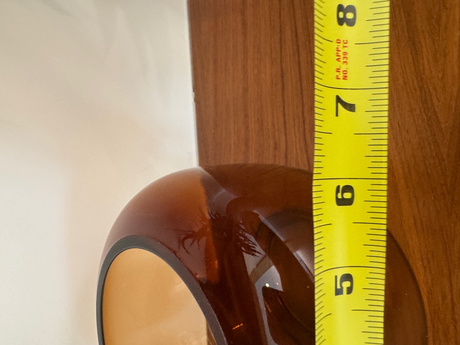 Pair of Crate & Barrel CB2 Coco Smoked Glass Hurricane Candle Holders 9' x 9' and 6' x 6' [Photo 6]