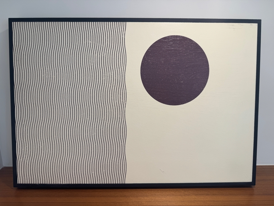 Decorative Modern Geometric Print 24'W x 16.5'H