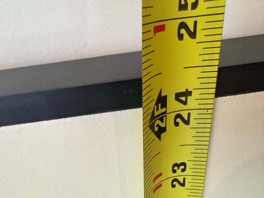 Decorative Modern Geometric Print 24'W x 16.5'H [Photo 3]