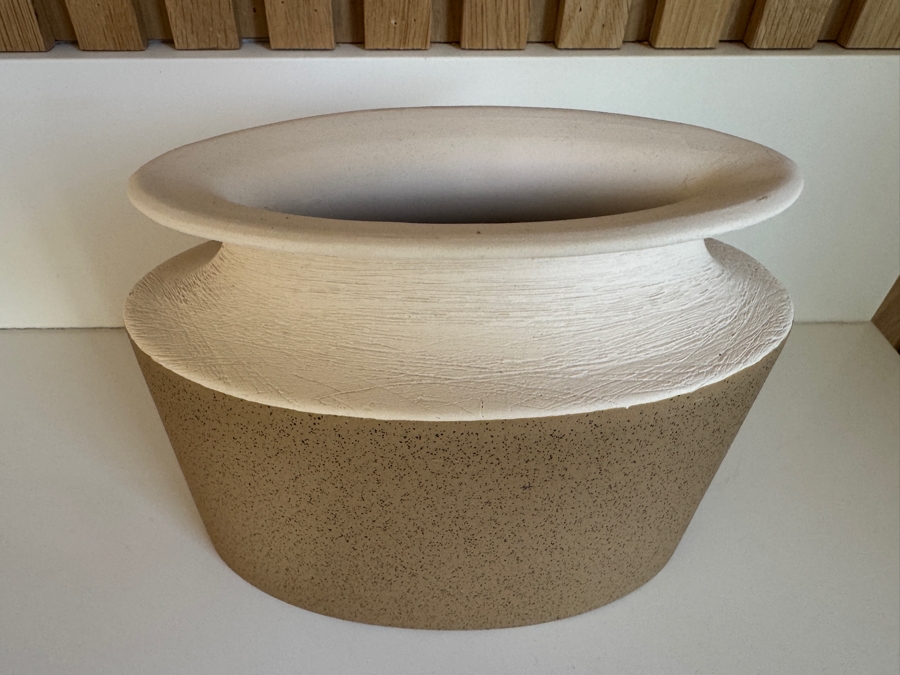 Just Added - Crate and Barrel CB2 Lawson Fenning Collection Vase, Portugal 8.5'W x 7'H [Photo 2]