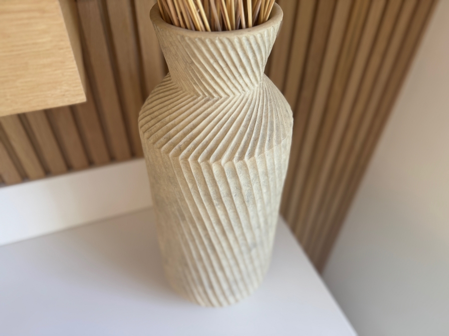 Just Added - West Elm Asher Ceramic Floor Vase 8'W x 20'H  [Photo 2]