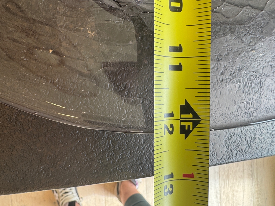 Just Added - Purple Decorative Art Glass Bowl 16'W x 12'D [Photo 6]