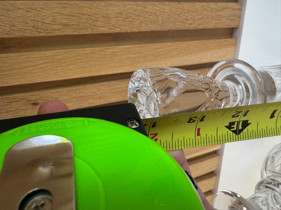 Just Added - Pair of Cut Glass Decanters [Photo 6]