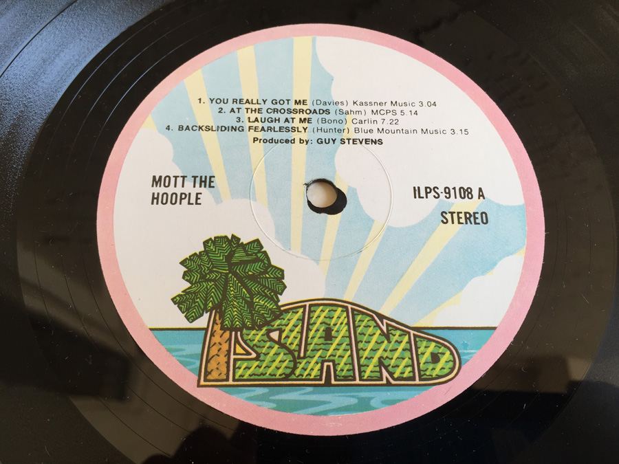 Mott The Hoople ‎- Mott The Hoople - Island Records ‎- ILPS 9108 - Gatefold  [Photo 6]