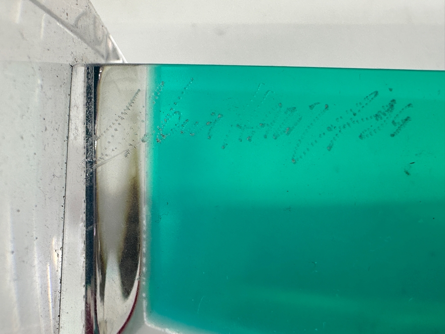 Shlomi Haziza Postmodern Colored Geometric Lucite Sculpture Artist Signed 9W X 4D X 20.5H [Photo 8]