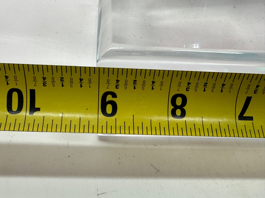 Shlomi Haziza Postmodern Colored Geometric Lucite Sculpture Artist Signed 9W X 4D X 20.5H [Photo 10]